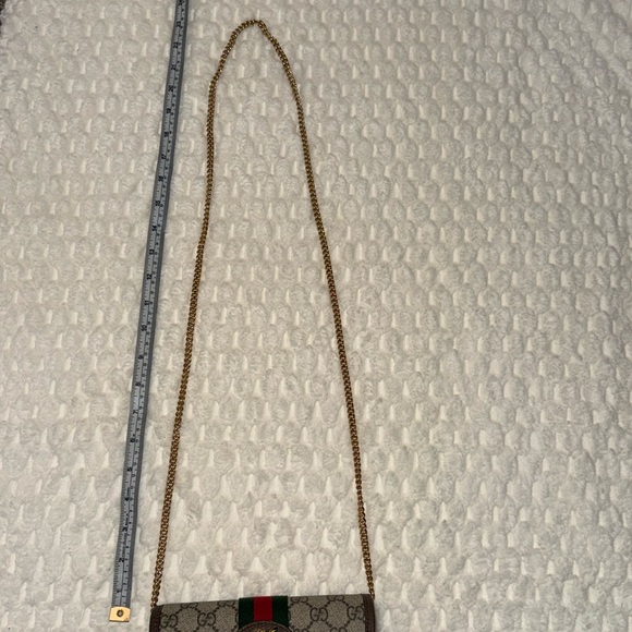 Gucci Rajah GG Supreme Small Crossbody-573797-Authentic-EUC - Picture 10 of 12